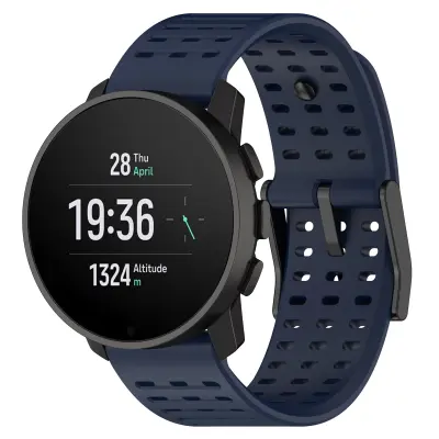 Silikonski remen za sat za Suunto Vertical/9 Peak/9 Peak Pro/5 Peak sportske satove Tamno plava