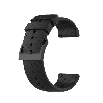 Zamjenski remen od silikona za Suunto 7/9/9 Baro/D5 Crna