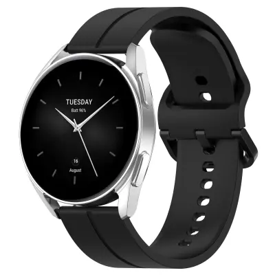 Silikonski zamjenski remeni za sat Haylou Watch 22mm Crna