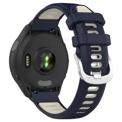 Silikonski remen za sat Garmin Forerunner 265 / 265 Music Tamnoplava
