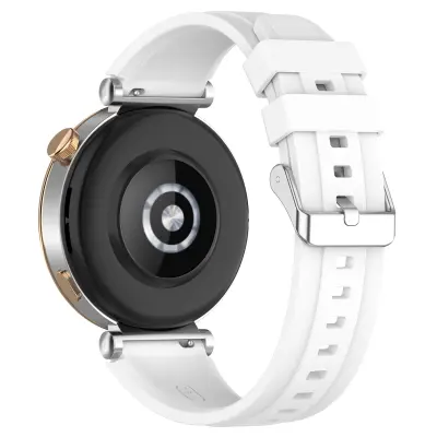 Silikonski remen za sat za 18 mm Huawei GT4 46 mm/GT Runner/GT3 SE Bijela