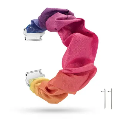Elastični scrunchie remen za sat Višebojna