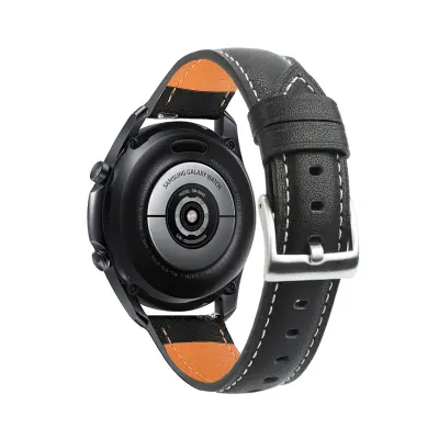Remen za sat kompatibilan s Galaxy Watch 3 41mm Crni Crna