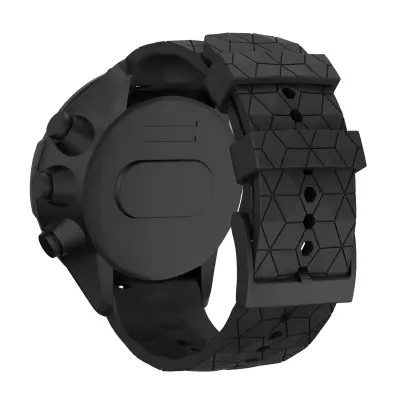 Suunto Spartan Sport Wrist HR/9 Baro/9/D5/7 narukvica (24 mm) silikonska Crna