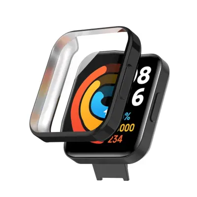 Potpuna zaštitna futrola kompatibilna s Redmi Watch 2 Lite Crna Crna