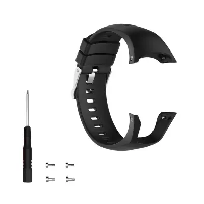 Remen za sat za Suunto Spartan Trainer Wrist HR, set od 6 komada Crna