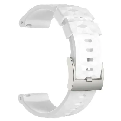 Silikonski remen za sat za Suunto Spartan Sport Wrist HR Baro Bijela