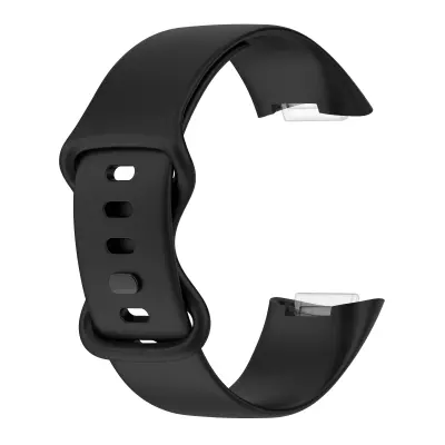 Silikonski remen za sat Fitbit Charge 5 Charge 6 Crna