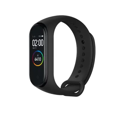 Xiaomi Mi Band 3/4 narukvica silikonska crna crna