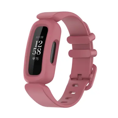 Silikonska narukvica za Fitbit Inspire 2, Fitbit Ace 3 Crvena