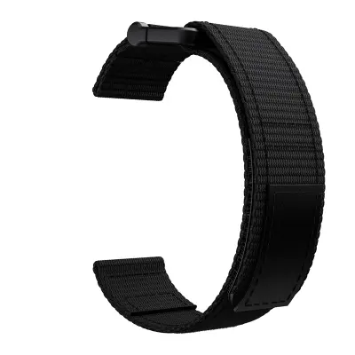 Narukvica za sat kompatibilna s Garmin Fenix 6X\/5X\/3 26 mm najlon Crna