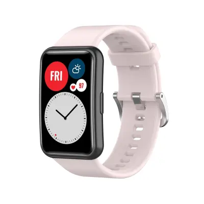 Silikonski remen za sat Huawei Watch Fit (TIA-B09/TIA-B19) Roza