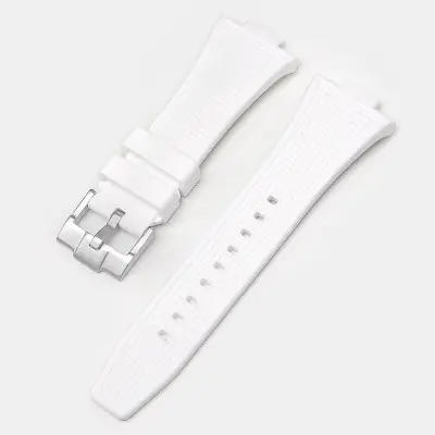 Tissot PRX Series silikonski remen za sat Bijela