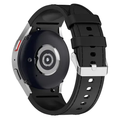 Silikonski jednobojni remen za Samsung Galaxy Watch Crna