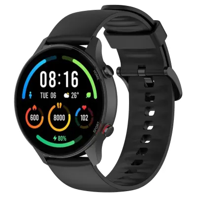 Univerzalni remen za sat od 22 mm Crna