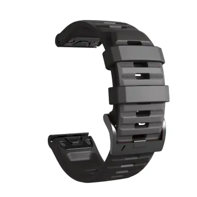 Garmin Fenix / Forerunner / Approach / Quatix narukvica Crna Crna