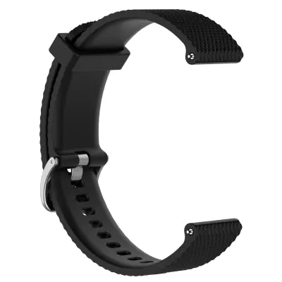 Silikonski remen za Garmin Forerunner 245 / 245M crni Crna