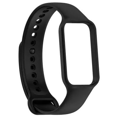 Silikonski remen za sat Xiaomi smart Band 8 Active, Redmi Band 2 Crna