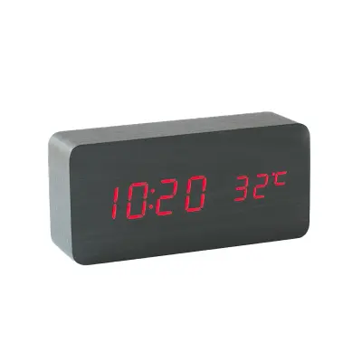 Digitalni LED budilnik Crvena