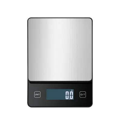 Digitalna kuhinjska vaga 5 kg / 0.1 g Srebrna/Crna