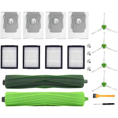 Set od 16 komada dodatne opreme kompatibilan s iRobot Roomba i7/i7+/i3+/i4+/i6+/i8+/j7+ null