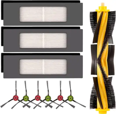 10 dijelova pribora za Ecovacs Deebot OZMO 920, 950, T5, T8 AIVI Max Višebojna