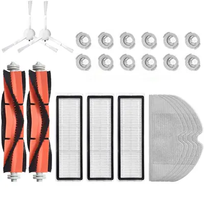 24 komada pribora kompatibilno s Xiaomi Roborock S6 MaxV S6 Pure S6 E4 S50 S51 Multicolor