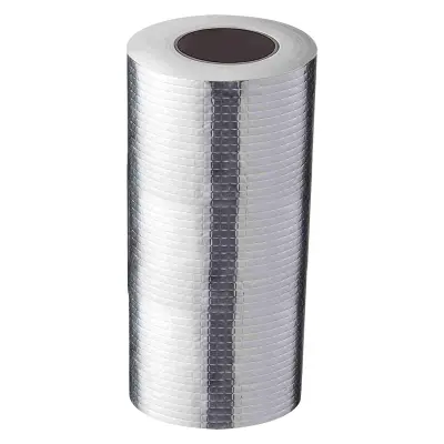 Vodootporna butil traka, traka od aluminijske folije s jakim butil gumom Srebrna