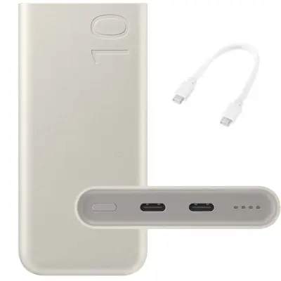Powerbank Samsung 10,000 mAh 25W super Fast Charge bež EB-P3400XUEGEU