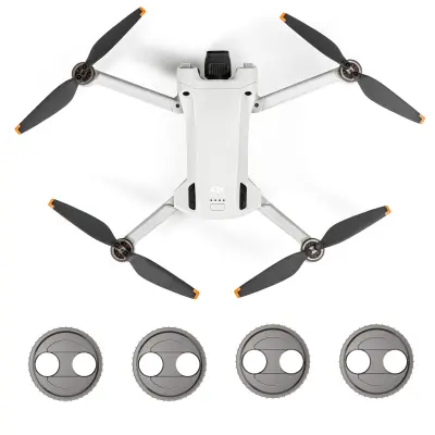 Poklopac motora zaštita motora za DJI Mini 3 Pro otporno na prašinu i vodu 6 komada Siva