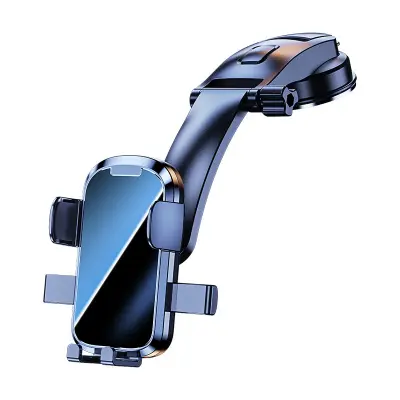 Držač za mobitel u automobilu s vakuumskim držačem Crna