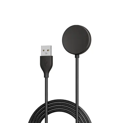 Punjač kompatibilan sa Samsung Galaxy Watch 3/4/5 Active 1/2 Crna