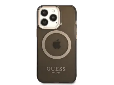 MagSafe maska za Apple iPhone 14 Pro Max TPU Gold Outline