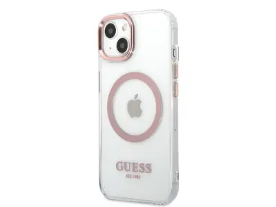 MagSafe maska za Apple iPhone 14 Plus TPU Gold Outline