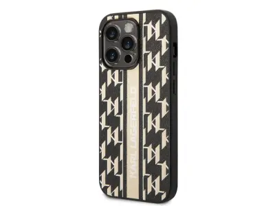 Maska za Apple iPhone 14 Pro Max PU Monogram Stripe