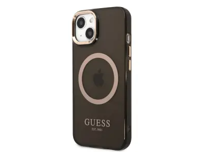 MagSafe maska za Apple iPhone 14 Plus TPU Gold Outline