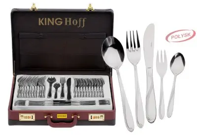 KiNGHOFF set pribora za jelo od 72 dijela. SIJAJ KH-3508