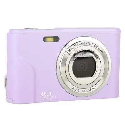 Digitalni fotoaparat 1080P/48MP/16x zum srebrni komplet od 5 komada Ljubičasta