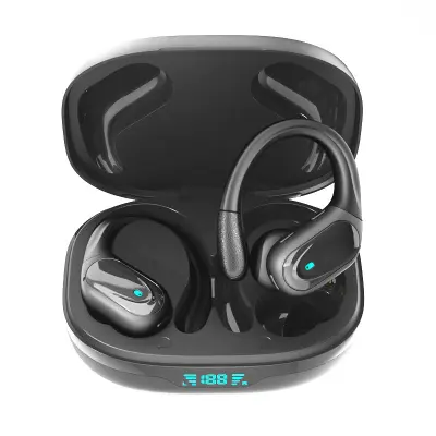 Bežične slušalice za zabavu Bluetooth 5.1 Crne Crna