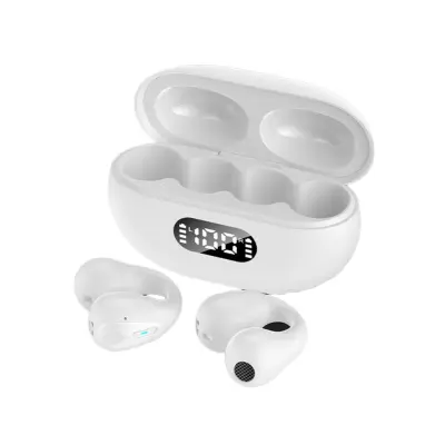 Bežične slušalice otvorenog uha Bluetooth 5.2 Bijela