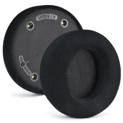 Zamjenski velur jastučići za uši za Philips Audio Fidelio Crna
