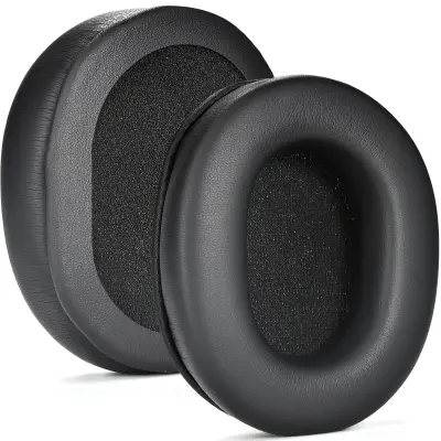 Jastučići za uši za Sony MDR-7506/MDR-V6/MDR-V7/MDR-CD900ST/Audio Technica ATH 1 par Crna