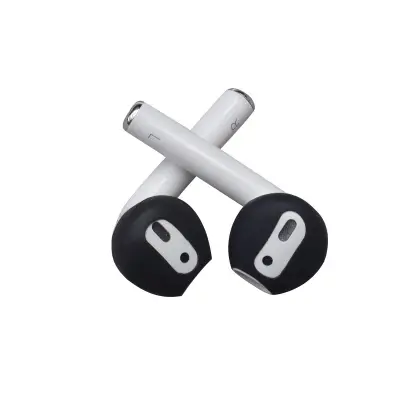Silikonske kapice za uši za AirPods 1/2 generaciju Crna