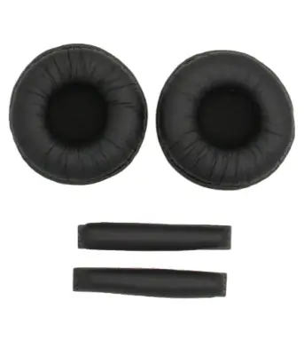 1 par jastučića za uši i traka za glavu za slušalice Sennheiser PX100/200/100-II Crna