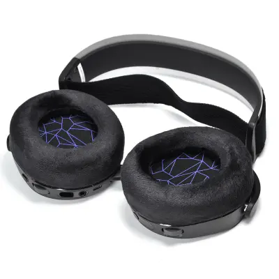 Jastučići za uši za SteelSeries Arctis Prime\/1\/3\/5\/7\/9\/9X\/Pro mekani plišani 1 par Plava