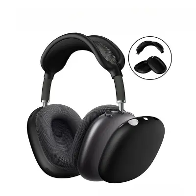 Navlaka za slušalice za Airpods Max slušalice, 3 komada Crna