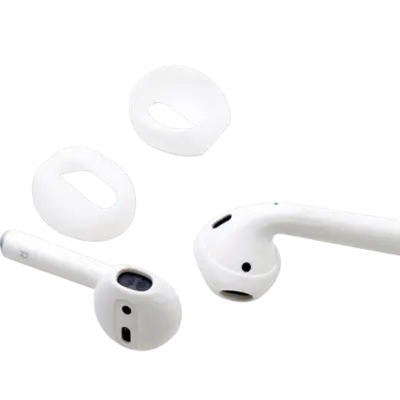 Silikonske kapice za uši za AirPods 1/2 generaciju Bijela