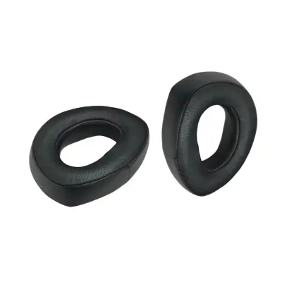 1 par jastučića za uši od ovčje kože za Sennheiser HD700 Crna