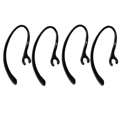 Ušne kuke za bežične Bluetooth slušalice Kopče za uho 6 mm, 7 mm, 8 mm, 9 mm Crna