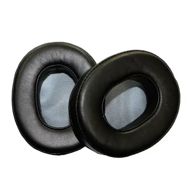 1 par jastučića za uši od ovčje kože za SONY MDR-1ADAC/1ABT/1A1R/1RBT Crna